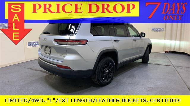 used 2021 Jeep Grand Cherokee L car, priced at $30,800