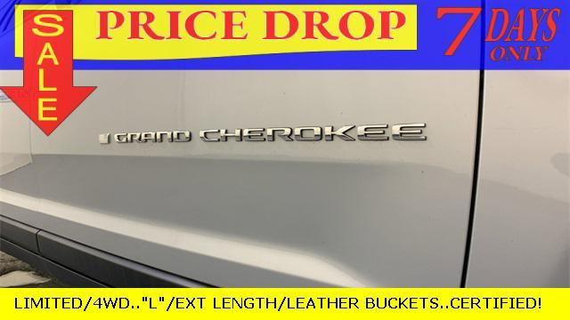 used 2021 Jeep Grand Cherokee L car, priced at $30,800