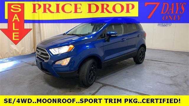 used 2021 Ford EcoSport car, priced at $20,900