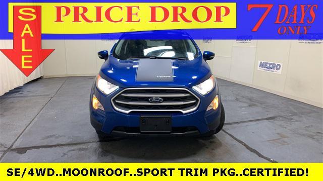 used 2021 Ford EcoSport car, priced at $20,900