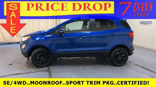 used 2021 Ford EcoSport car, priced at $20,900