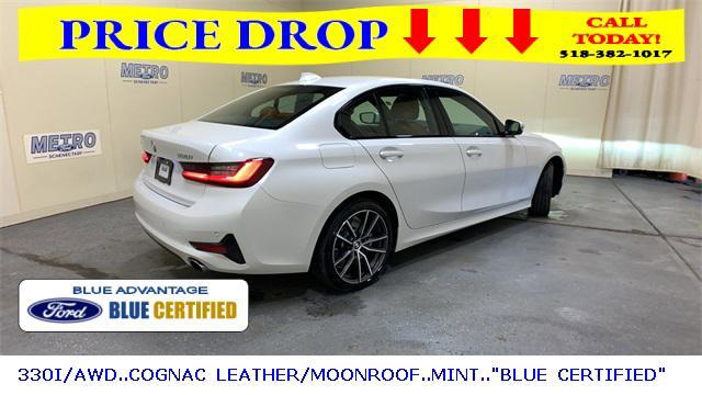 used 2022 BMW 330 car, priced at $30,000