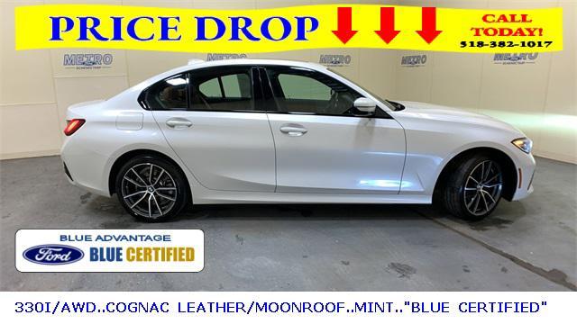 used 2022 BMW 330 car, priced at $30,000