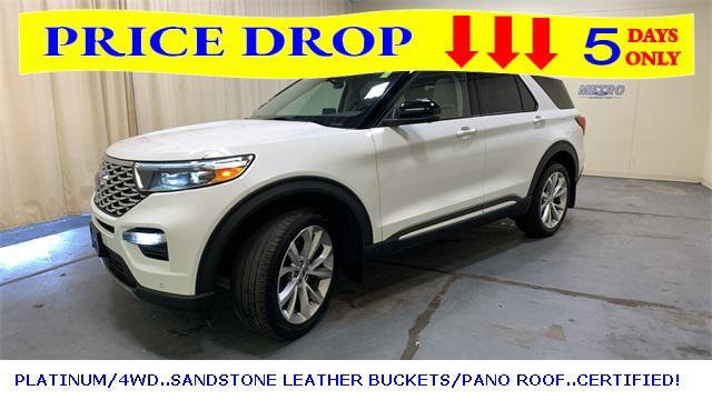 used 2022 Ford Explorer car, priced at $38,500