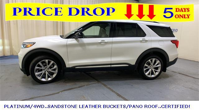 used 2022 Ford Explorer car, priced at $38,500