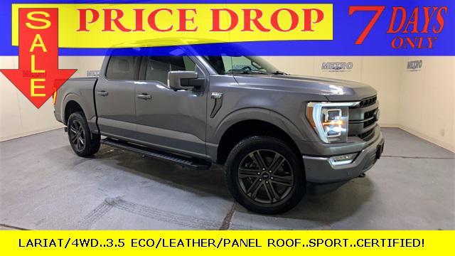 used 2021 Ford F-150 car, priced at $43,900