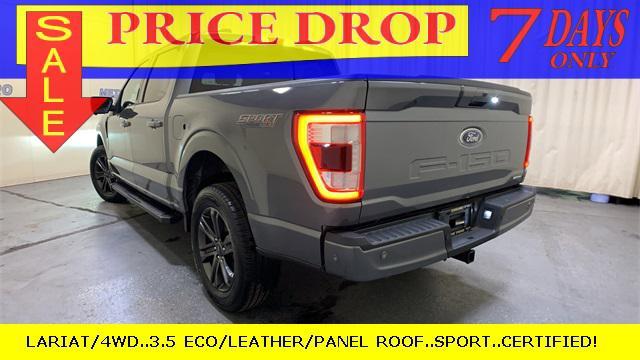 used 2021 Ford F-150 car, priced at $43,900