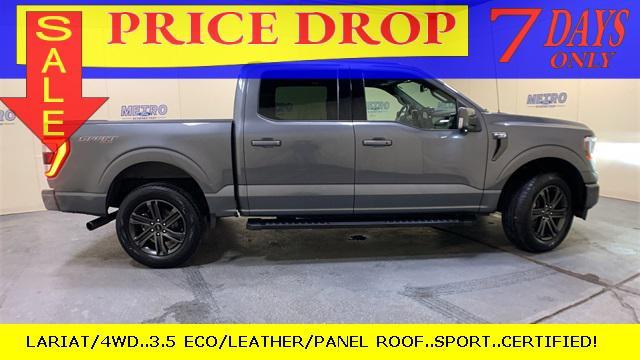 used 2021 Ford F-150 car, priced at $43,900