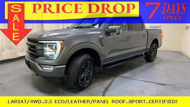 used 2021 Ford F-150 car, priced at $43,900