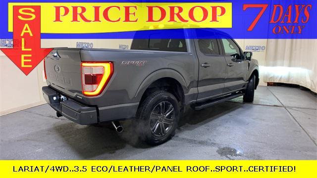 used 2021 Ford F-150 car, priced at $43,900