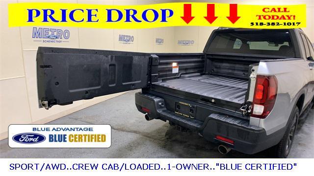 used 2021 Honda Ridgeline car, priced at $23,700