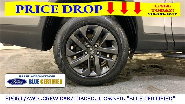 used 2021 Honda Ridgeline car, priced at $23,700