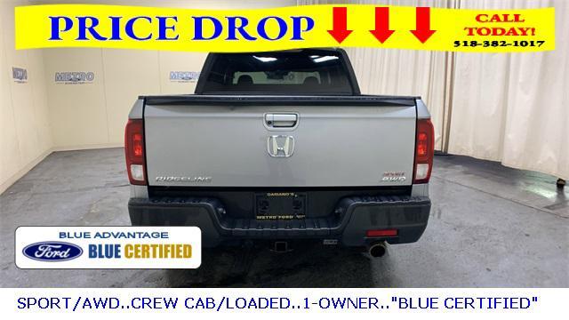 used 2021 Honda Ridgeline car, priced at $23,700