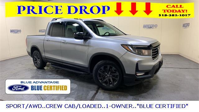 used 2021 Honda Ridgeline car, priced at $23,700