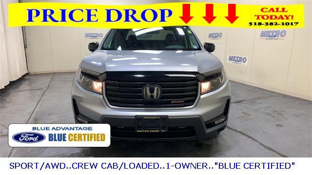 used 2021 Honda Ridgeline car, priced at $23,700