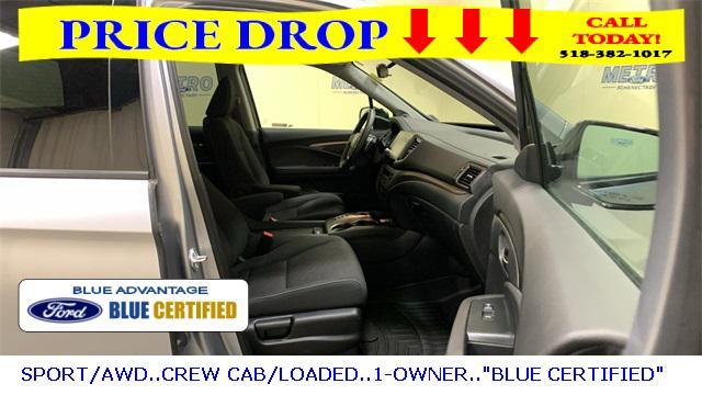 used 2021 Honda Ridgeline car, priced at $23,700