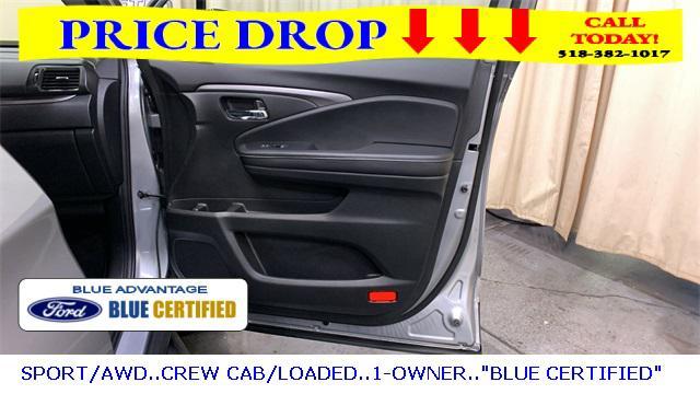 used 2021 Honda Ridgeline car, priced at $23,700