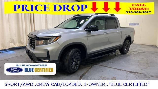 used 2021 Honda Ridgeline car, priced at $23,700