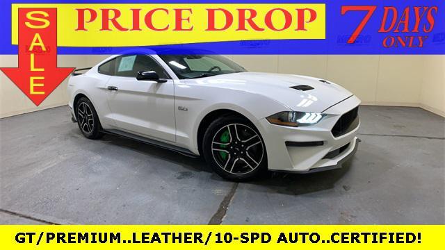 used 2021 Ford Mustang car, priced at $32,000