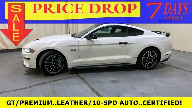 used 2021 Ford Mustang car, priced at $32,000