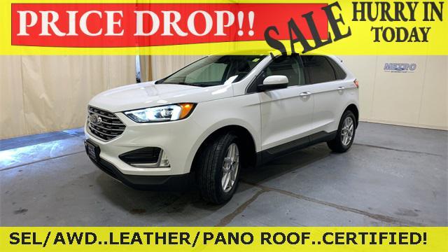 used 2021 Ford Edge car, priced at $28,500