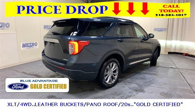 used 2022 Ford Explorer car, priced at $30,600