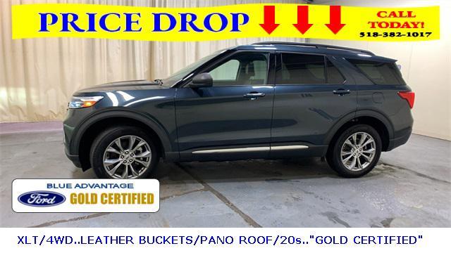 used 2022 Ford Explorer car, priced at $30,600