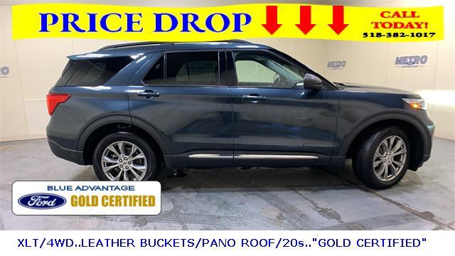 used 2022 Ford Explorer car, priced at $30,600