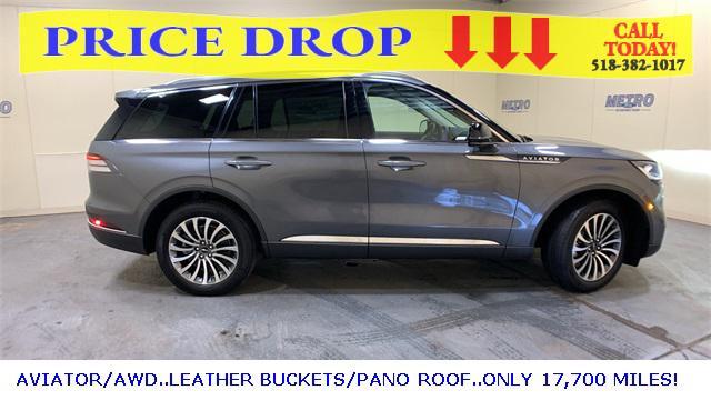 used 2023 Lincoln Aviator car, priced at $46,500