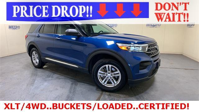 used 2022 Ford Explorer car, priced at $31,500