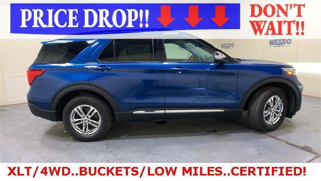 used 2022 Ford Explorer car, priced at $31,500