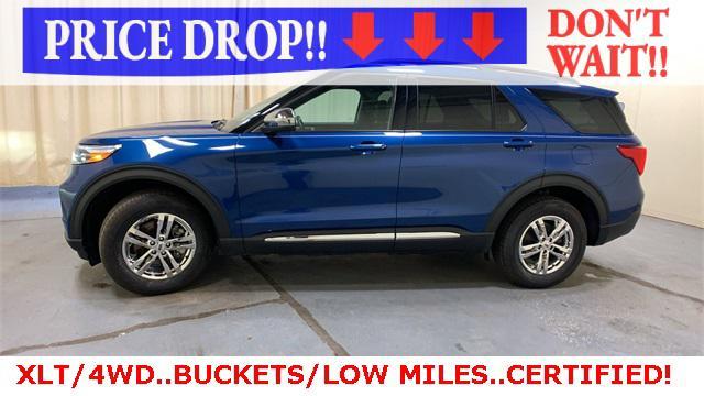 used 2022 Ford Explorer car, priced at $31,500