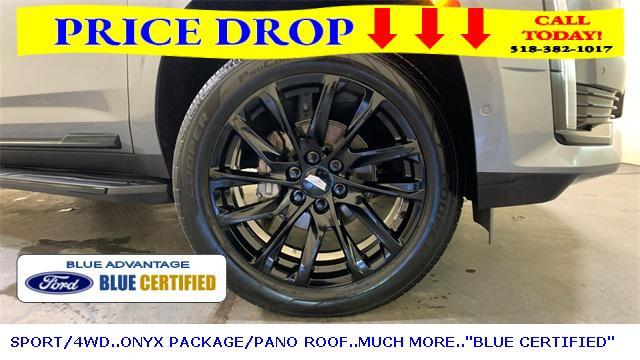 used 2022 Cadillac Escalade car, priced at $66,000