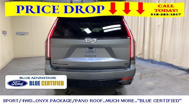 used 2022 Cadillac Escalade car, priced at $66,000