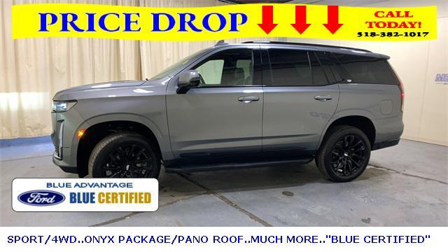 used 2022 Cadillac Escalade car, priced at $66,000