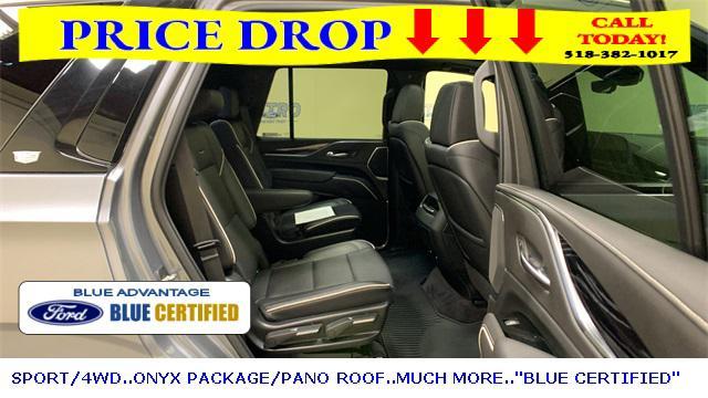 used 2022 Cadillac Escalade car, priced at $66,000