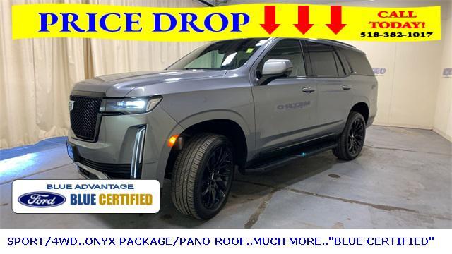 used 2022 Cadillac Escalade car, priced at $66,000