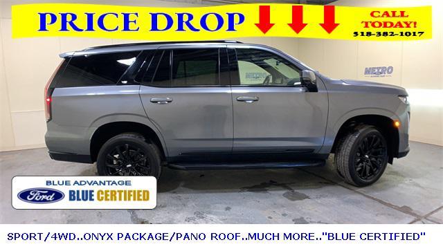 used 2022 Cadillac Escalade car, priced at $66,000