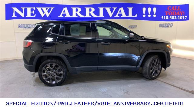 used 2021 Jeep Compass car, priced at $20,000