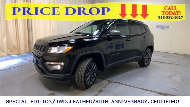 used 2021 Jeep Compass car, priced at $19,800