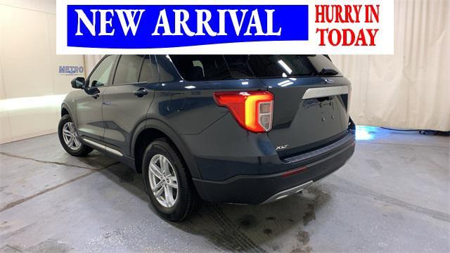 used 2022 Ford Explorer car, priced at $35,000