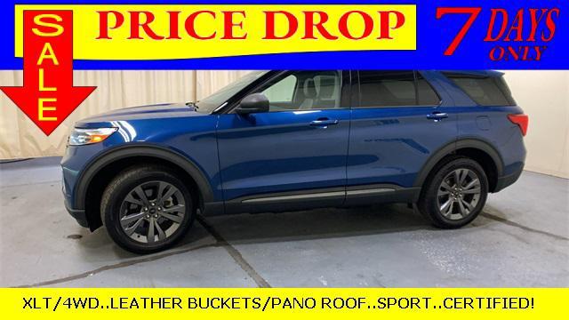 used 2021 Ford Explorer car, priced at $28,500