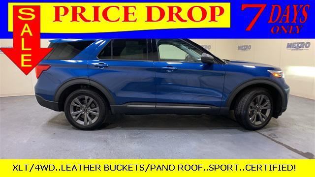 used 2021 Ford Explorer car, priced at $28,500