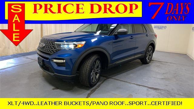 used 2021 Ford Explorer car, priced at $28,500