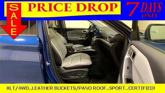 used 2021 Ford Explorer car, priced at $28,500