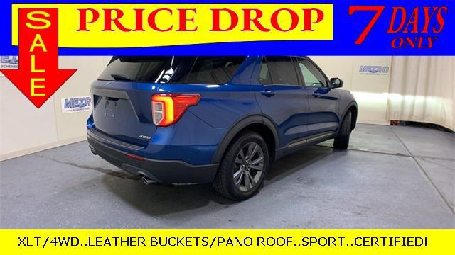 used 2021 Ford Explorer car, priced at $28,500