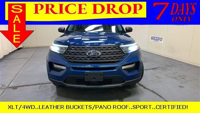 used 2021 Ford Explorer car, priced at $28,500