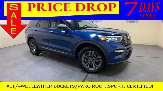 used 2021 Ford Explorer car, priced at $28,500