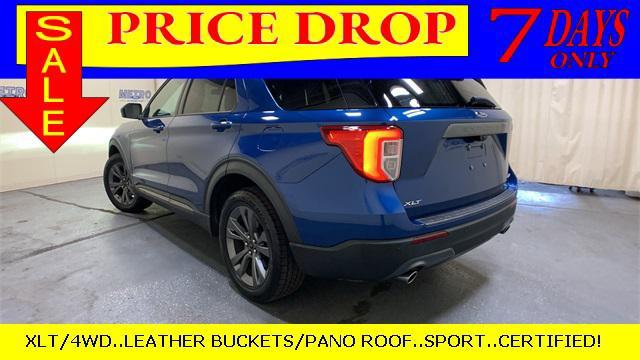 used 2021 Ford Explorer car, priced at $28,500