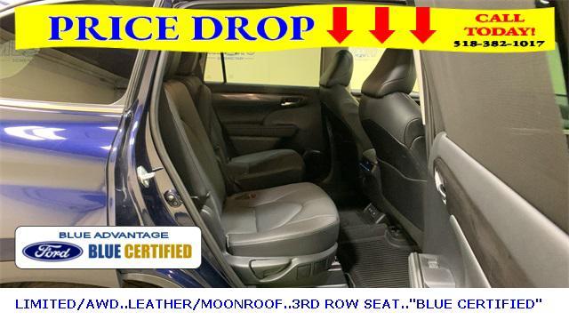 used 2021 Toyota Highlander car, priced at $31,900